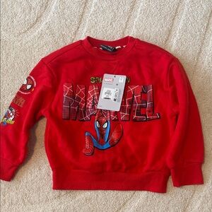 Marvel Red Spider-Man Graphic Sweatshirt